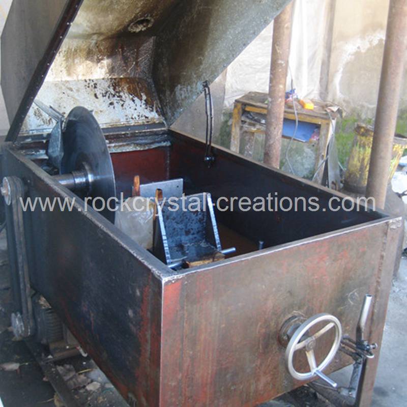 Auto Oil Cutting Machine for 100 kgs stone
